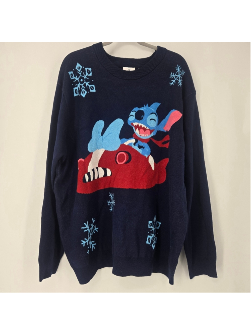 Disney Stitch Holiday Sweater Men’s XXL NWT
